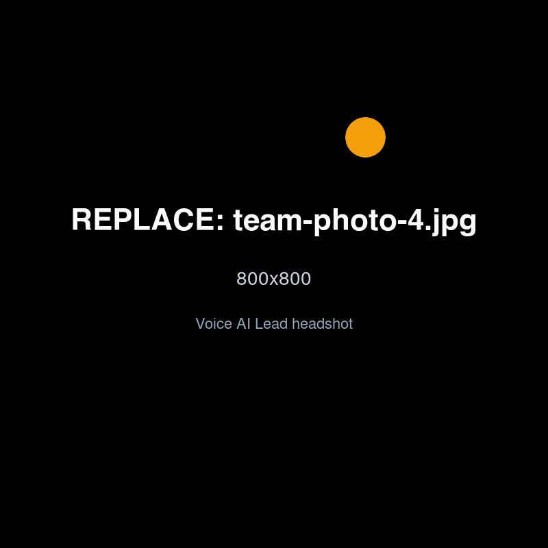 C. Voice AI Lead photo placeholder